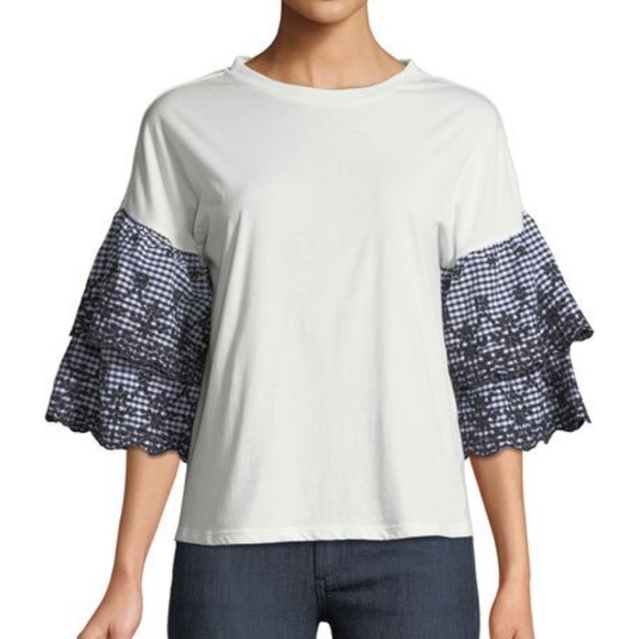 BOHO Styled Free Generation Tiered Gingham Sleeve - Picture 2 of 4